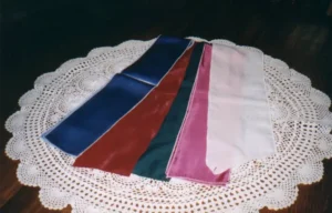 Elvis Scarves On Table