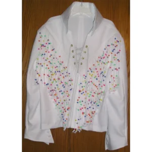 Fringe Jacket White Elvis