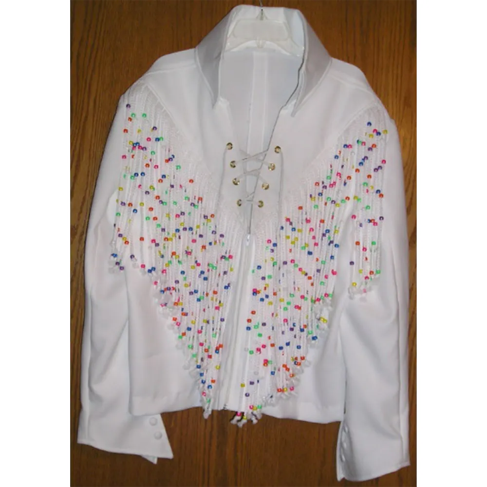 Fringe Jacket White Elvis